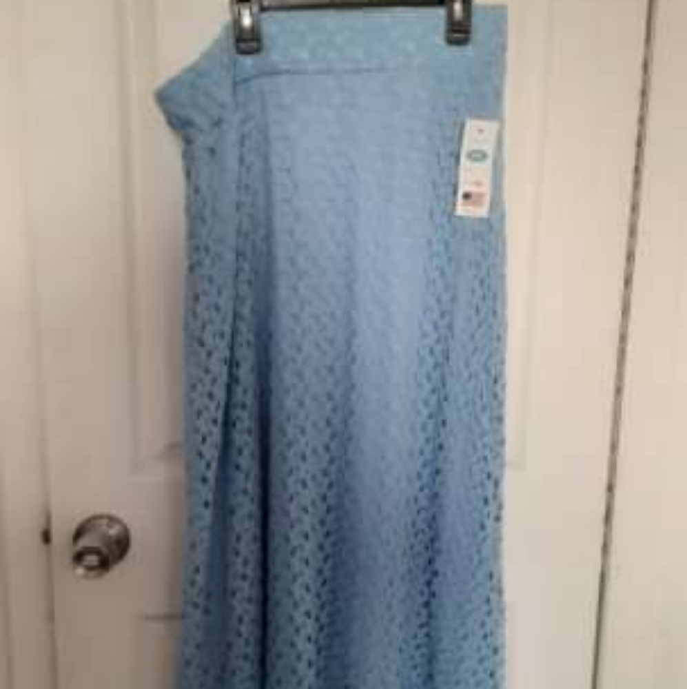 Light Blue Skirt